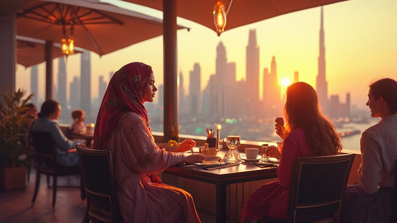Dubai Girls Shine in the Desert
