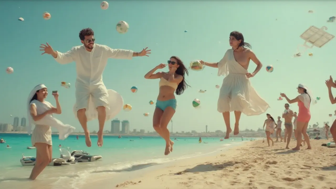 Types of Zero Gravity Events at the Beach