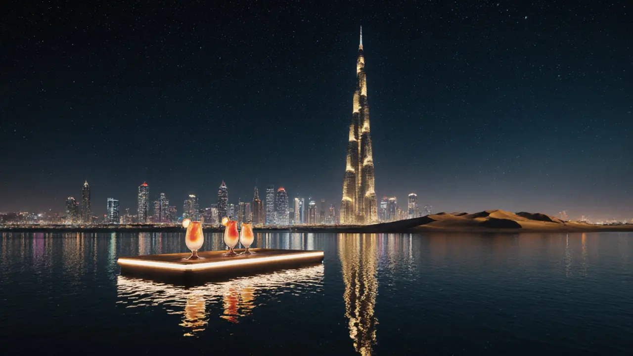 Dubai Nightlife - Desert Nights Glow: Where the City Comes Alive After Dark